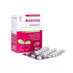 Acerola Plus Witamina C 50 mg+2,5 mg+1,25 mg tabletki do ssania 