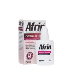 Afrin 500 mcg/ml aerozol do nosa, roztwór 