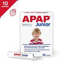 Apap Junior 250 mg granulat 