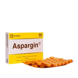 Aspargin 17 mg Mg 2+ + 54 mg K+ tabletki 