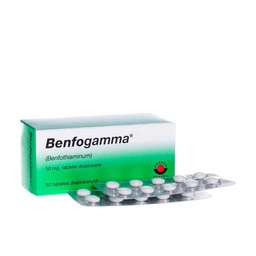 Benfogamma 50 mg tabletki drażowane 