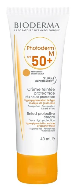 Bioderma Photoderm M Creme Teintee SPF 50, krem ochronny z filtrem 