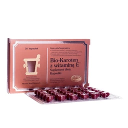 Bio-Karoten z witaminą E 10 mg+1000 µg kapsułki 