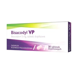 Bisacodyl VP 5 mg tabletki dojelitowe 