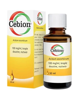 Cebion 0,1 g/ml krople doustne, roztwór 