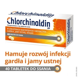 Chlorchinaldin VP 2 mg tabletki do ssania 