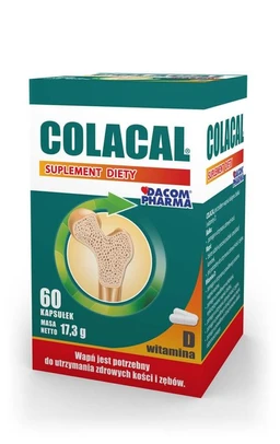 Colacal 500 mg+6 mg+5 µg kapsułki 