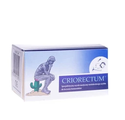 Criorectum, sztyft krioterapeutyczny na hemoroidy 