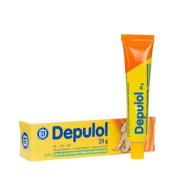 Depulol (5 g + 5 g + 6 g)/100 g żel 