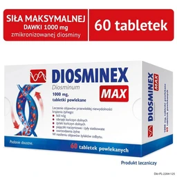 Diosminex Max 1000 mg tabletki powlekane 