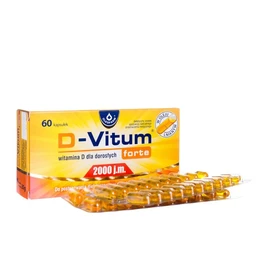 D-Vitum forte 2000 j.m. kapsułki 