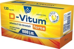 D-Vitum forte 1000 j.m. kapsułki 