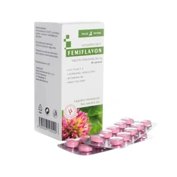 Femiflavon 30 mg+1 mg+100 µg tabletki 