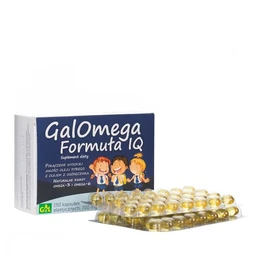 Galomega Formuła IQ 440 mg+60 mg kapsułki 