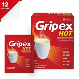 Gripex Hot 650 mg+10 mg+50 mg proszek do sporządzenia roztworu doustnego 