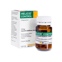 Helicid Control 10 mg kapsułki dojelitowe, twarde 