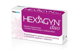 Hexagyn duo globulki dopochwowe 