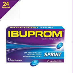 Ibuprom Sprint 200 mg kapsułki miękkie 