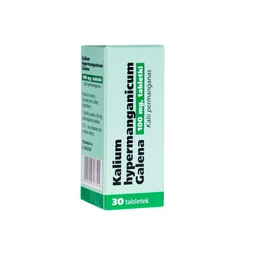 Kalium hypermanganicum Galena 100 mg tabletki 