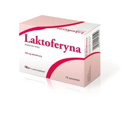 Laktoferyna 100 mg proszek do sporz. zaw. doustnej 