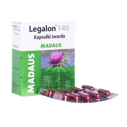 Legalon 140 140 mg kapsułki twarde 