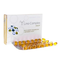 Lino Complex A+E+F 800 µg+10 mg+1 g kapsułki 