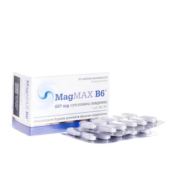 Olimp MagMAX B6 110 mg+2 mg+1,1 mg tabletki powlekane 