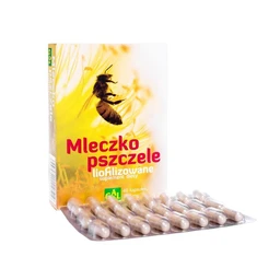 Mleczko pszczele liofilizowane 200 mg+200 mg+100 mg kapsułki 