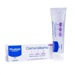 Mustela Bebe, krem do przewijania 1>2>3 