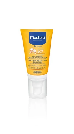 Mustela Sun, mleczko przeciwsłoneczne bardzo wysoka ochrona SPF 50+ 