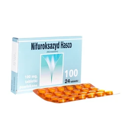 Nifuroksazyd Hasco 100 mg tabletki powlekane 