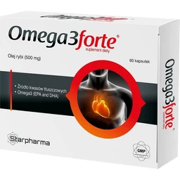 Omega3 forte 500 mg kapsułki 