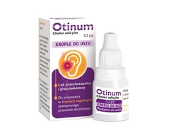 Otinum 200 mg/g krople do uszu, roztwór 