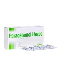 Paracetamol Hasco 125 mg czopki doodbytnicze 