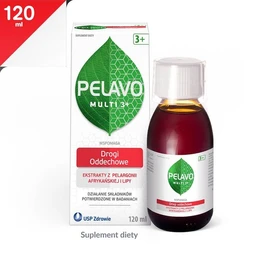 Pelavo Multi 3+ syrop o smaku malinowym 