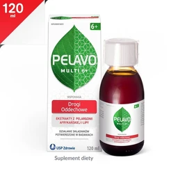 Pelavo Multi 6+ syrop o smaku malinowym 