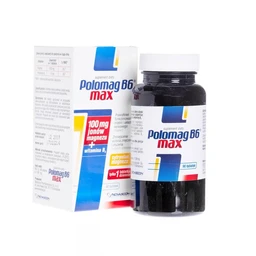 Polomag B6 Max 100 mg+5 mg tabletki 