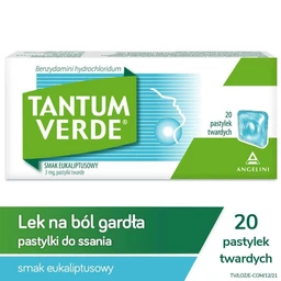 Tantum Verde smak eukaliptusowy 3 mg pastylki twarde 