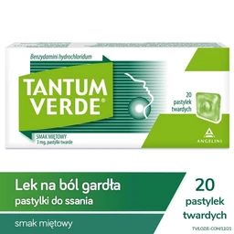 Tantum Verde smak miętowy 3 mg pastylki twarde 