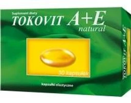 Tokovit A + E natural 70 j.m.+2500 j.m. kapsułki 