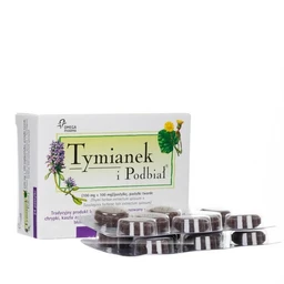 Original Tymianek i Podbiał 100 mg + 100 mg pastylki twarde 