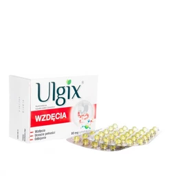 Ulgix Wzdęcia kapsułki miękkie 