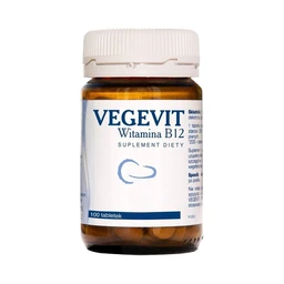 Vegevit witamina B12 370 mg+5 µg tabletki 