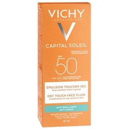 Vichy Idéal Soleil, matujący krem do twarzy o wysokiej skuteczności SPF 50 