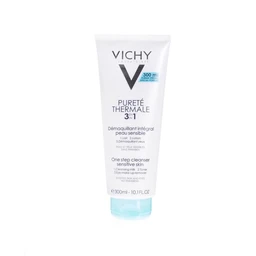 Vichy Laboratoires Purete Thermale 3w1 preparat do demakijażu twarzy i oczu, skóra wrażliwa 