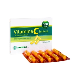 Vitamina C Synteza 500 mg kapsułki twarde 