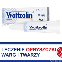 Vratizolin 30 mg/g krem 