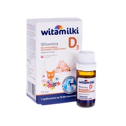 Witamilki Witamina D3 10 µg aerozol 