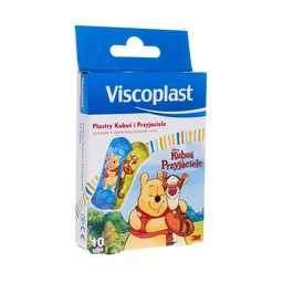 Viscoplast Zestaw Plastrów Kubuś Puchatek 