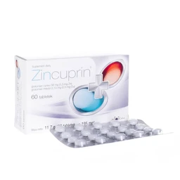 Zincuprin 5,3 mg+0,3 mg tabletki 